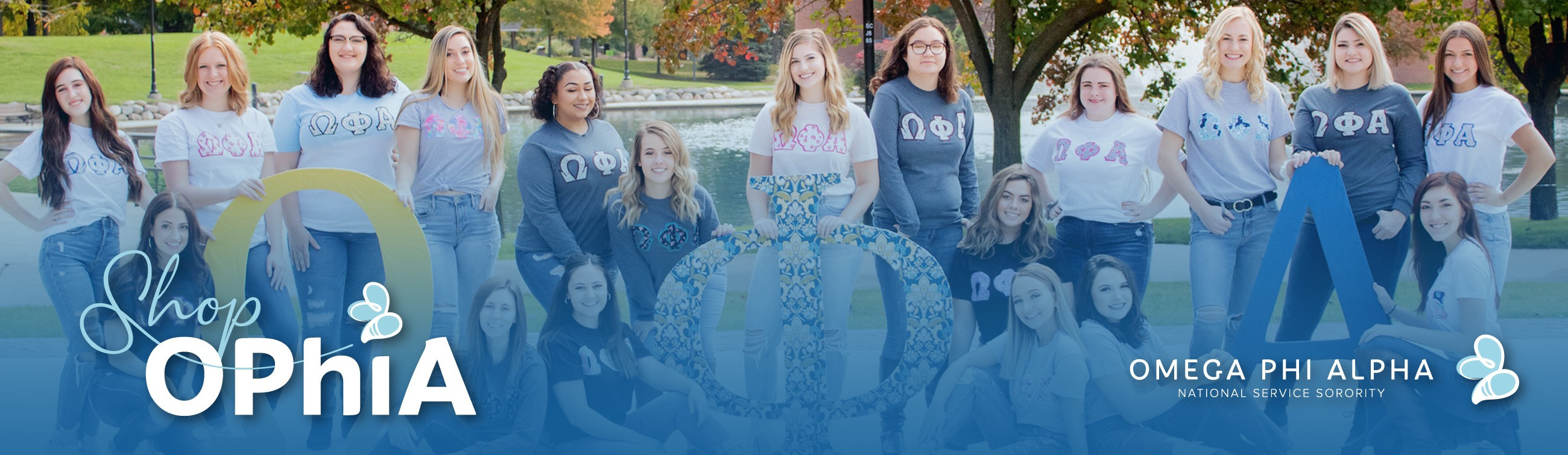 Shop OPhiA Official Omega Phi Alpha merchandise